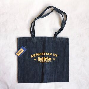Hot Fellas Bakery Denim Tote